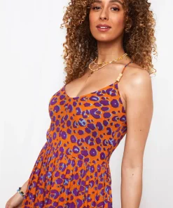 Animal Brights Beach Dress