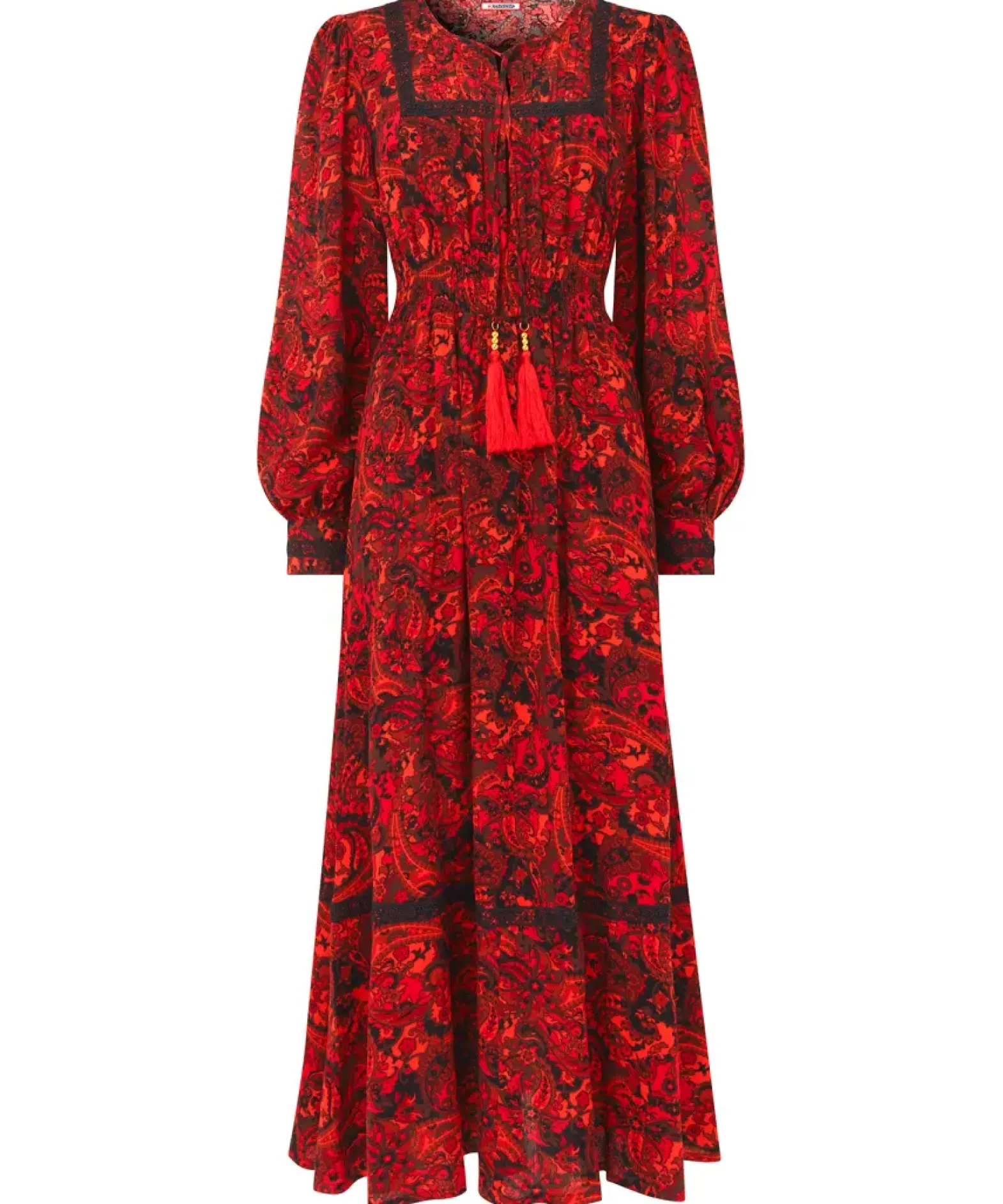 Autumn Vibes Paisley Dress
