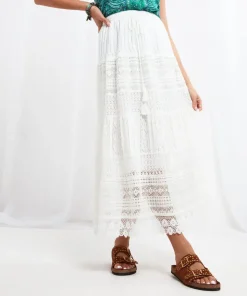 Beautiful Lace Maxi Skirt