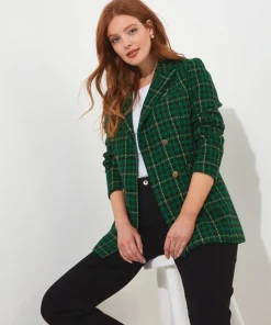 Beautifully Bold Check Jacket