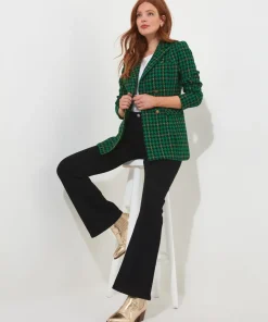 Beautifully Bold Check Jacket