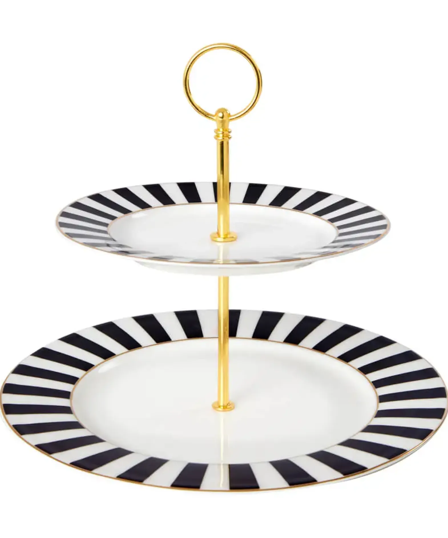 Bombay Duck Sophisticated Stripe Cake Stand
