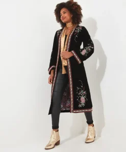 Boutique Embroidered Kimono