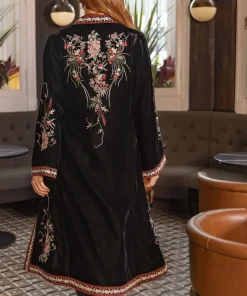 Boutique Embroidered Kimono