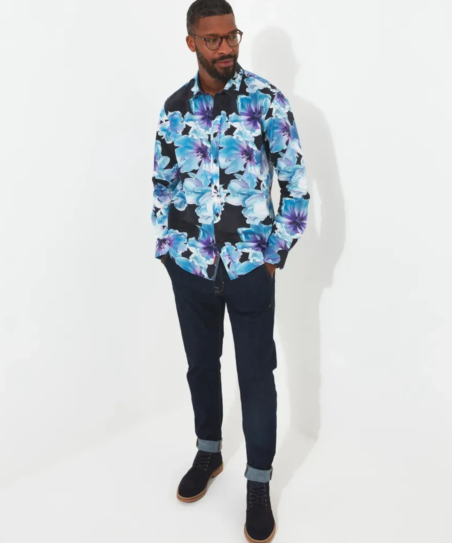 Bright And Bold Floral Shirt