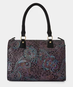 Carmen Print Suede Weekender Bag