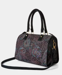 Carmen Print Suede Weekender Bag