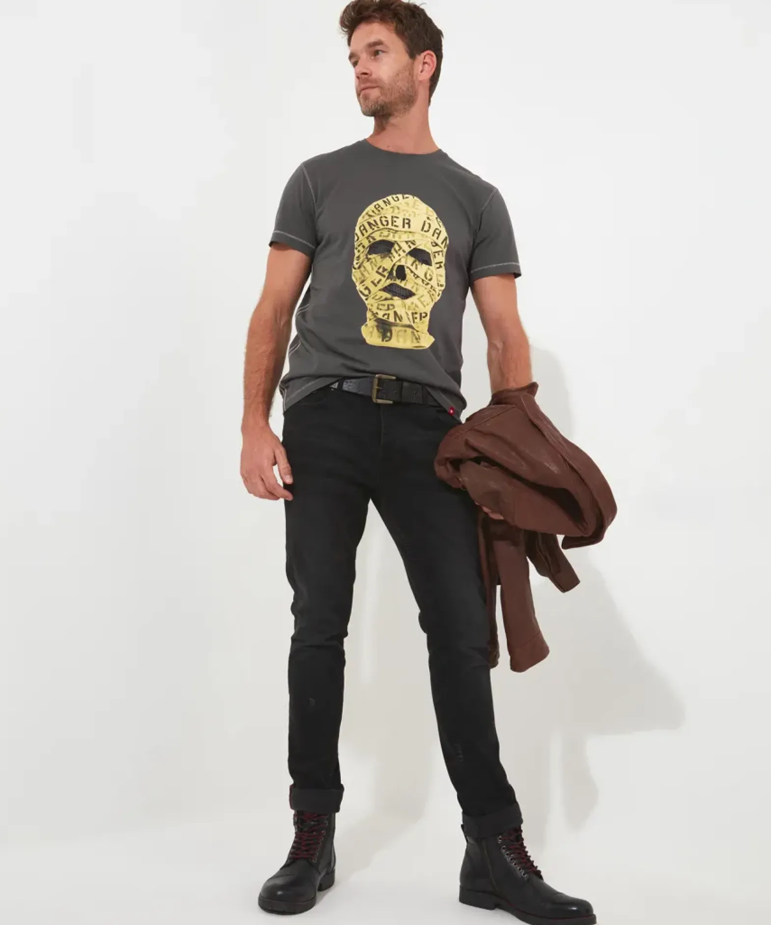 Caution Tee