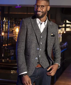 Charming Check Waistcoat