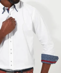 Charming Double Collar Shirt
