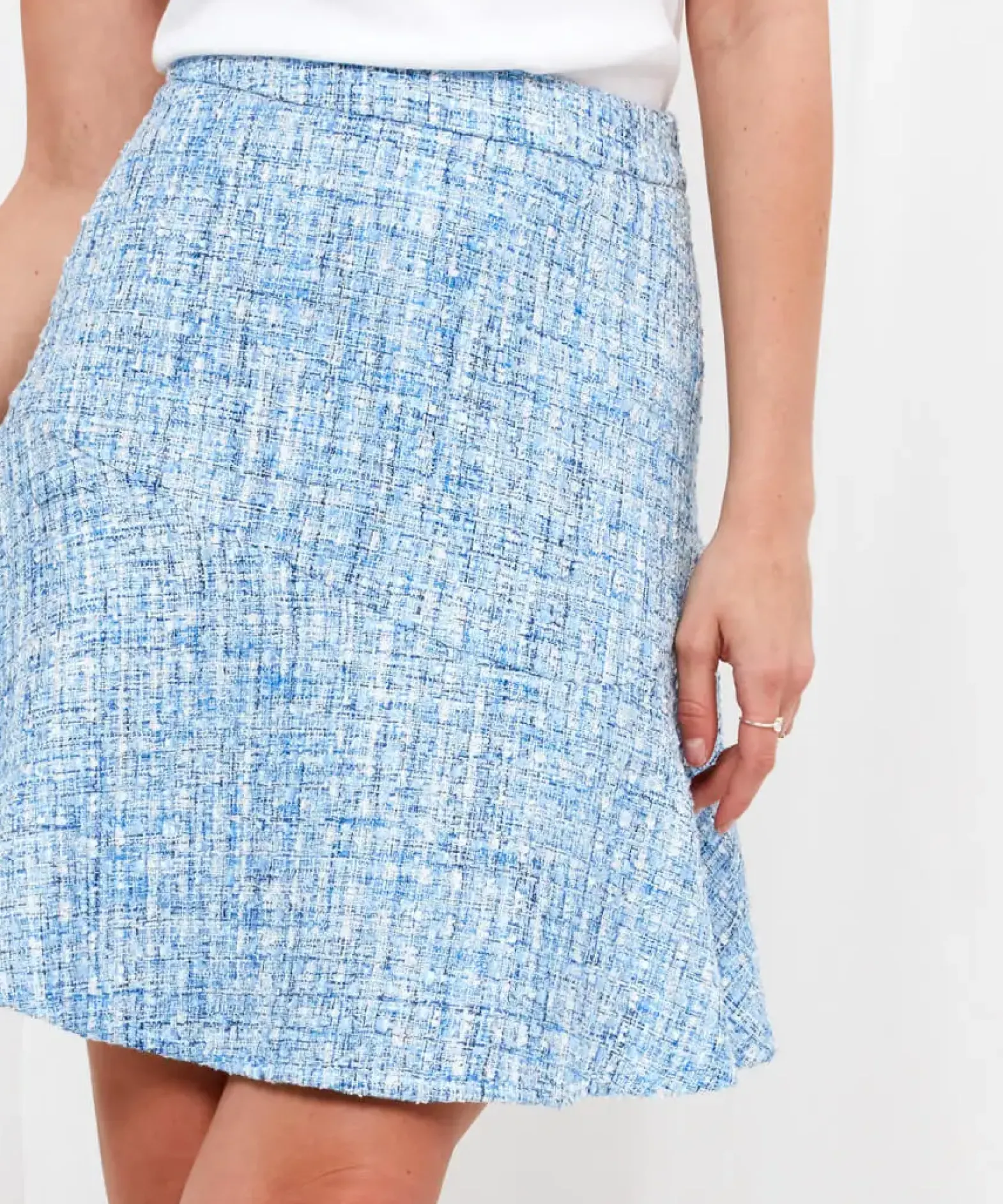 Chloe's Boucle Skirt