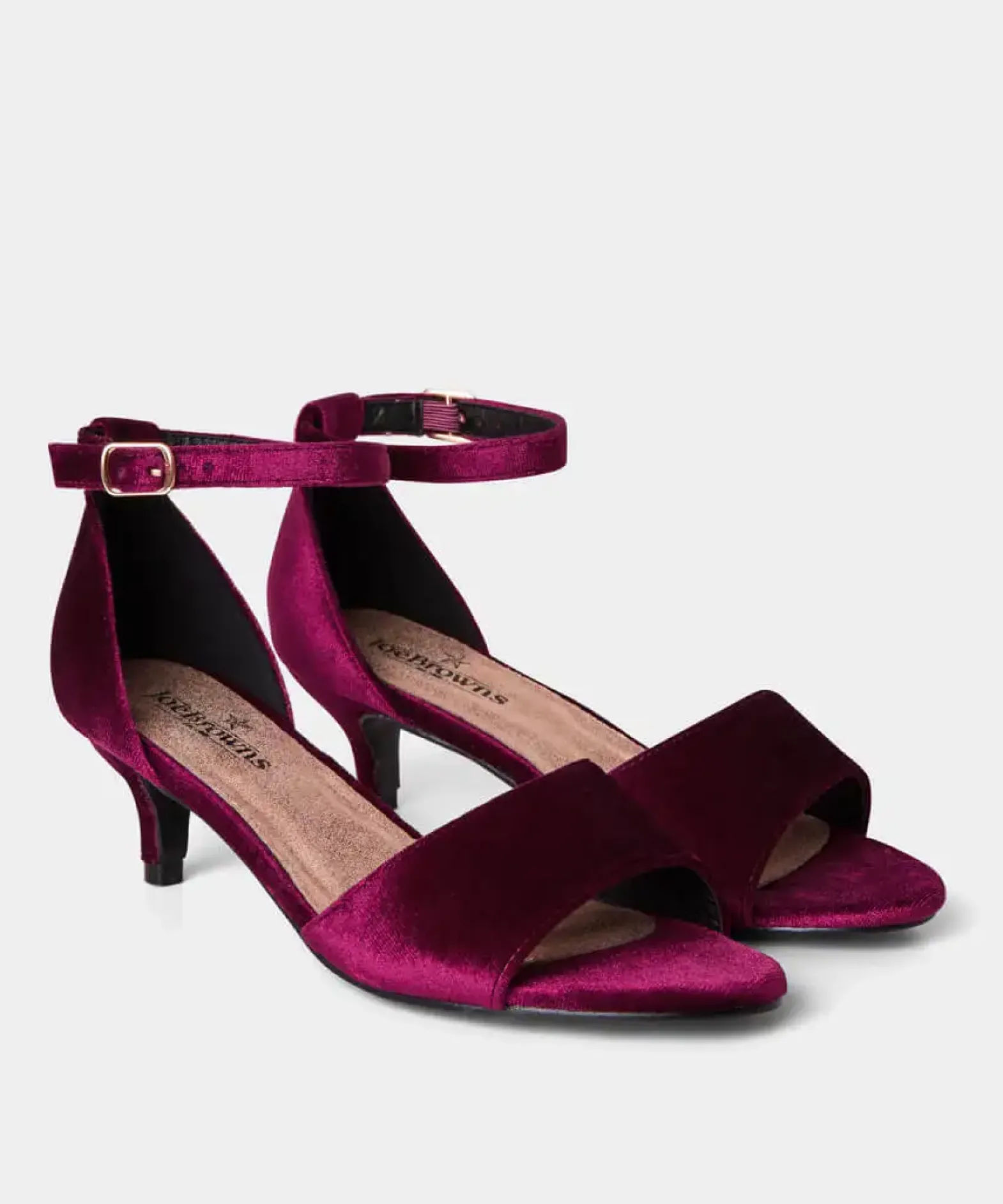 Clara Dainty Velvet Heels