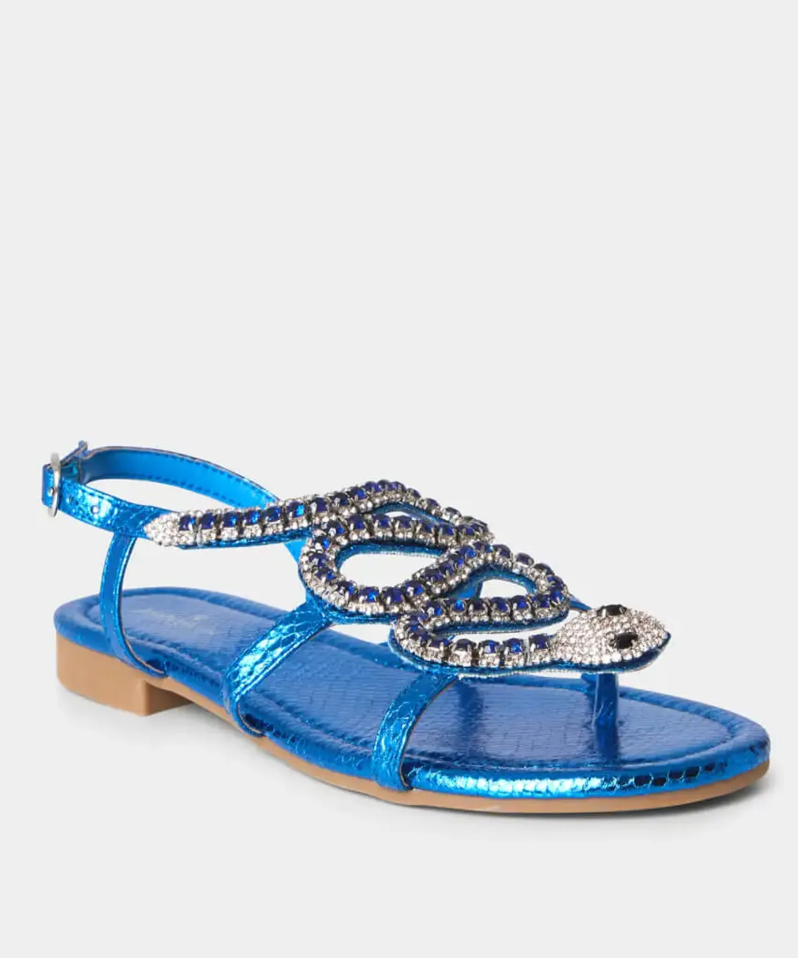Cleo Diamante Snake Sandals