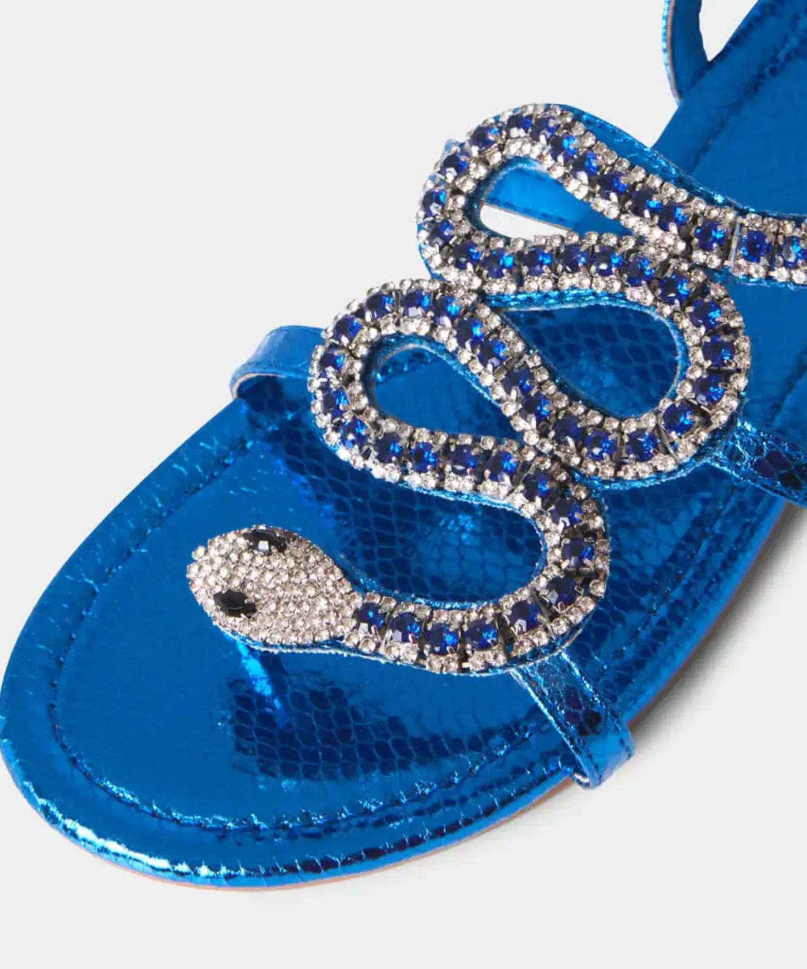 Cleo Diamante Snake Sandals