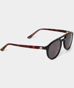 Como Men's Sunglasses Black Multi