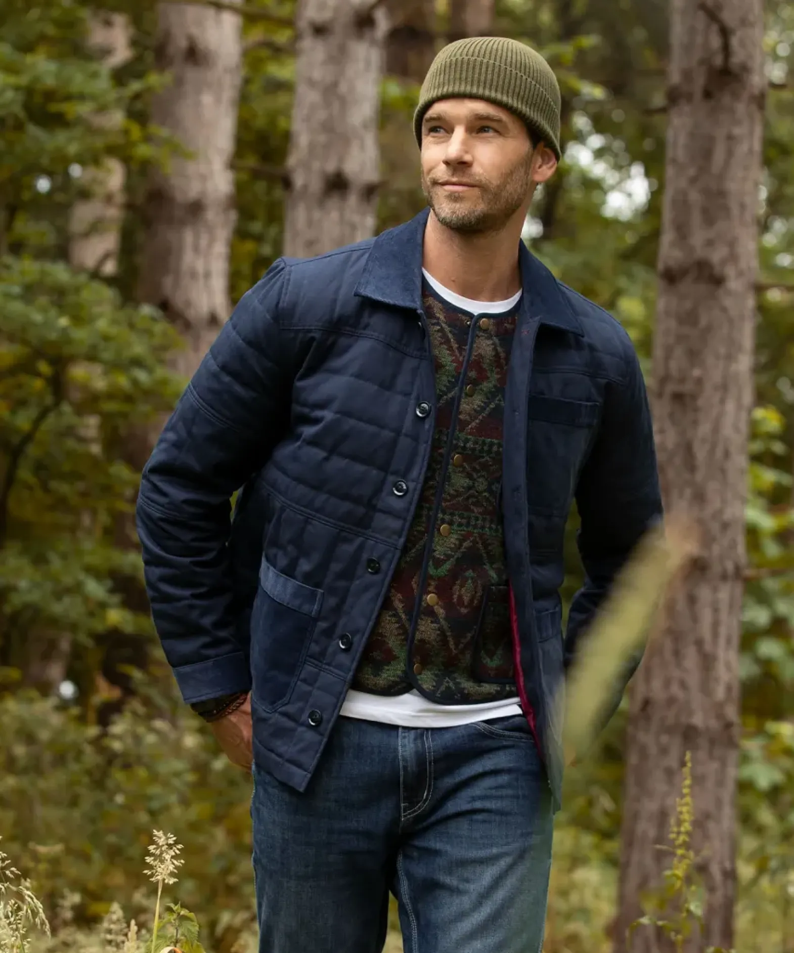 Cool Quilted Canvas Jacket