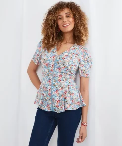 Dancing Florals Top