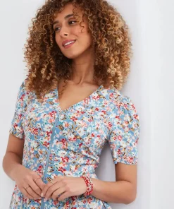 Dancing Florals Top