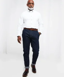 Delightful Double Collar Shirt