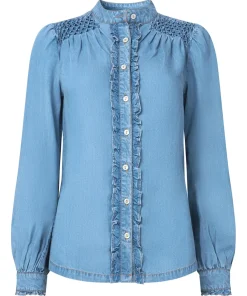 Dixie Denim Blouse