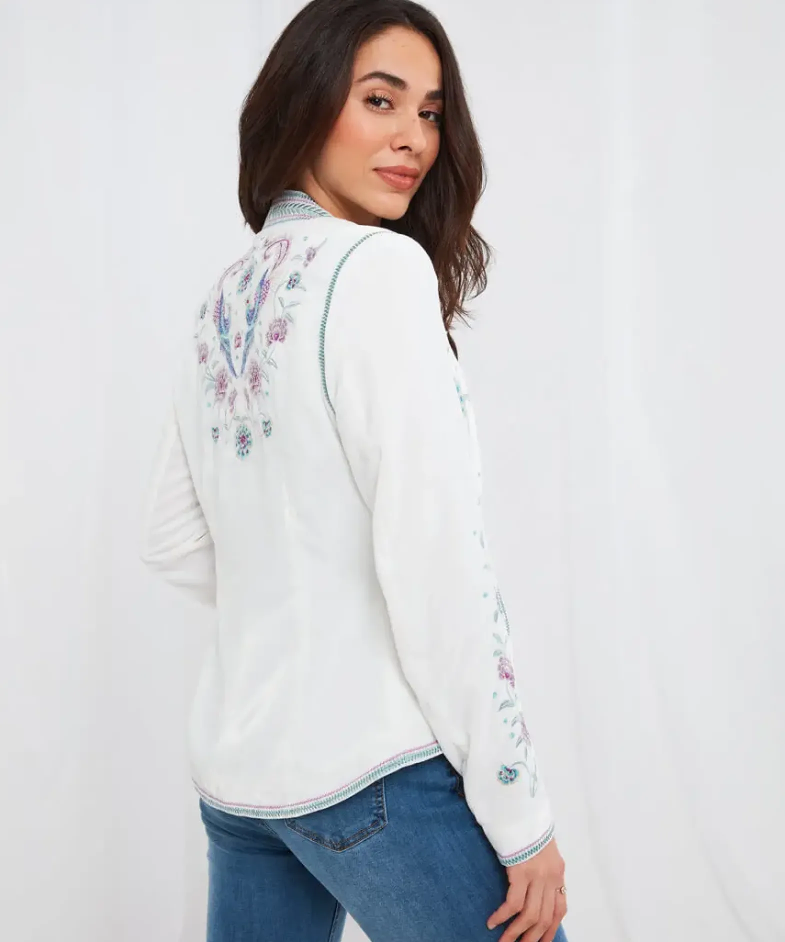Elegant Embroidered Jacket