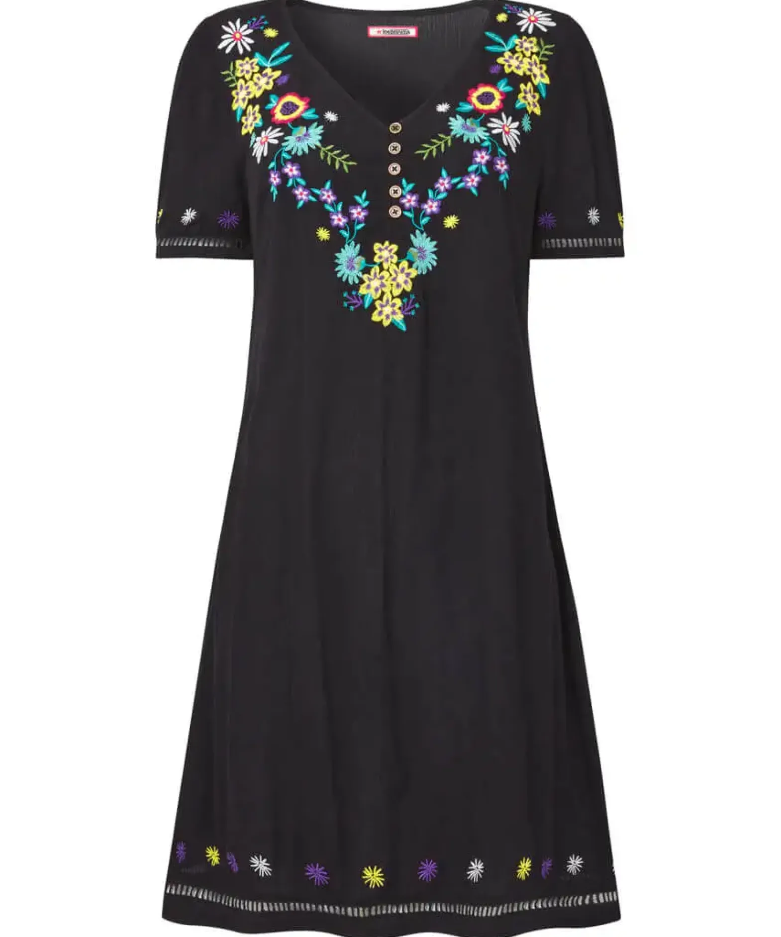 Embroidered Flora Tunic