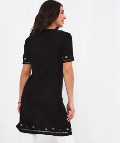 Embroidered Flora Tunic