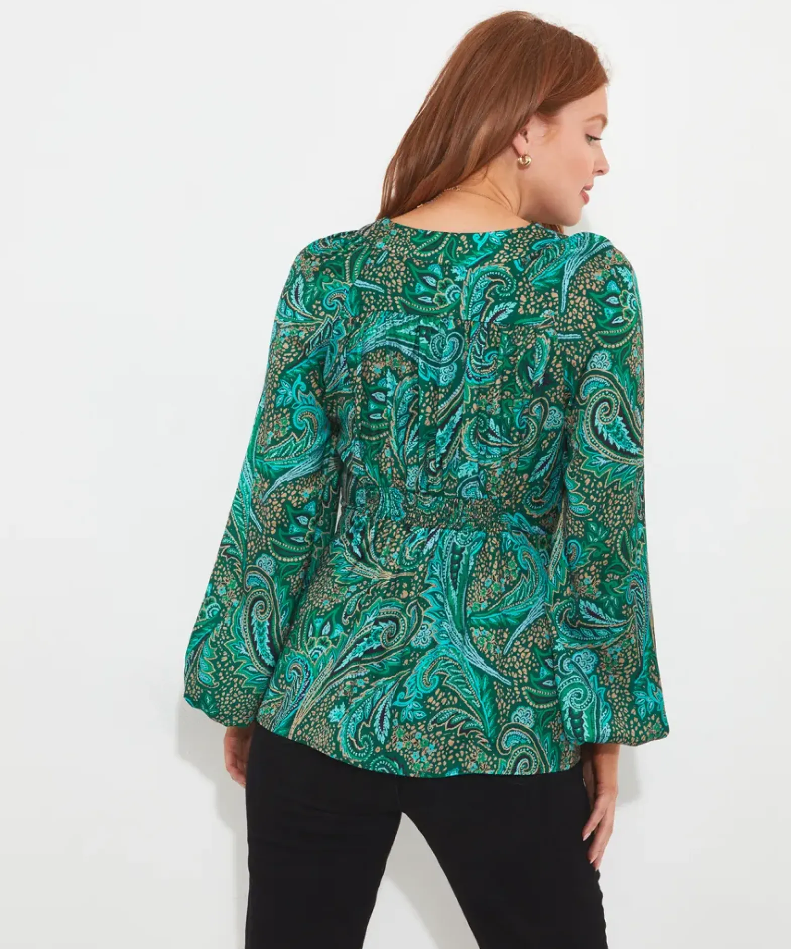 Enchanted Print Blouse