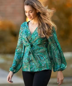Enchanted Print Blouse