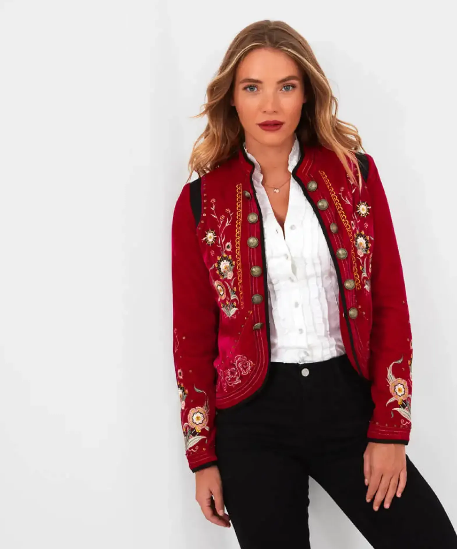 Enchanting Embroidered Jacket