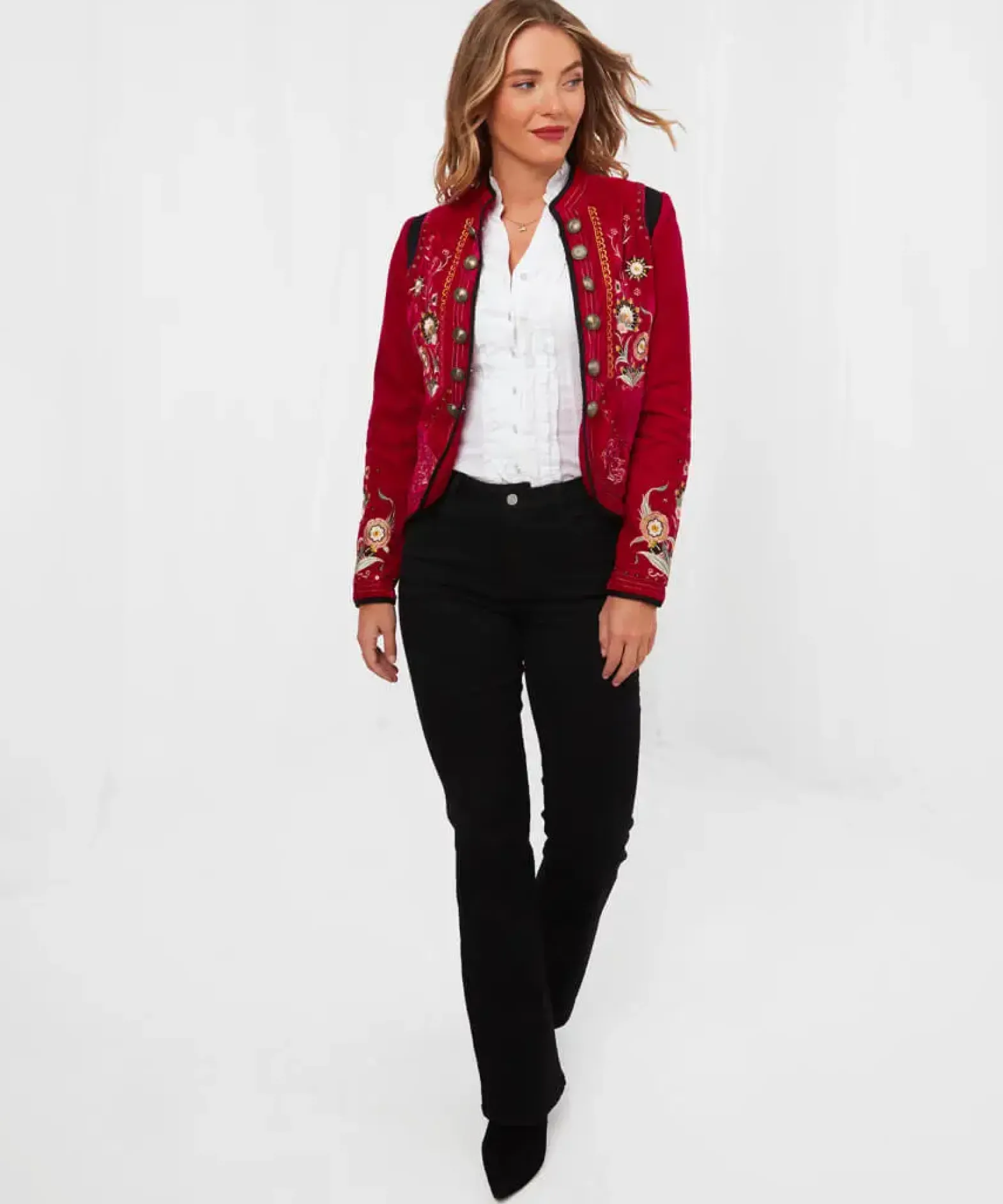 Enchanting Embroidered Jacket
