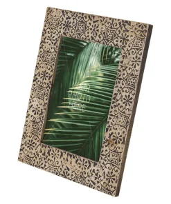 Endless Etched Floral Photo Frame