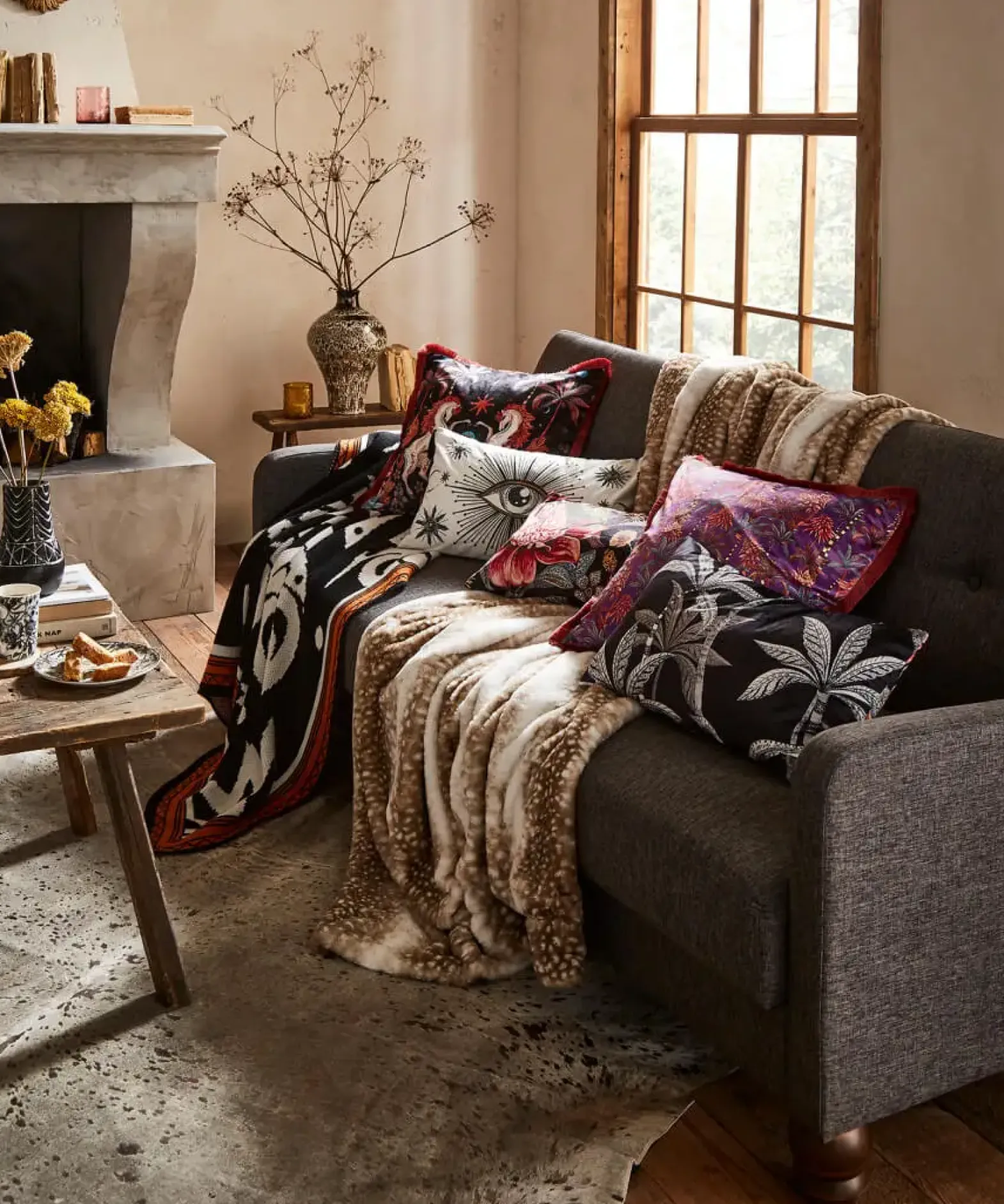 Endless Sunsets Reversible Cushion