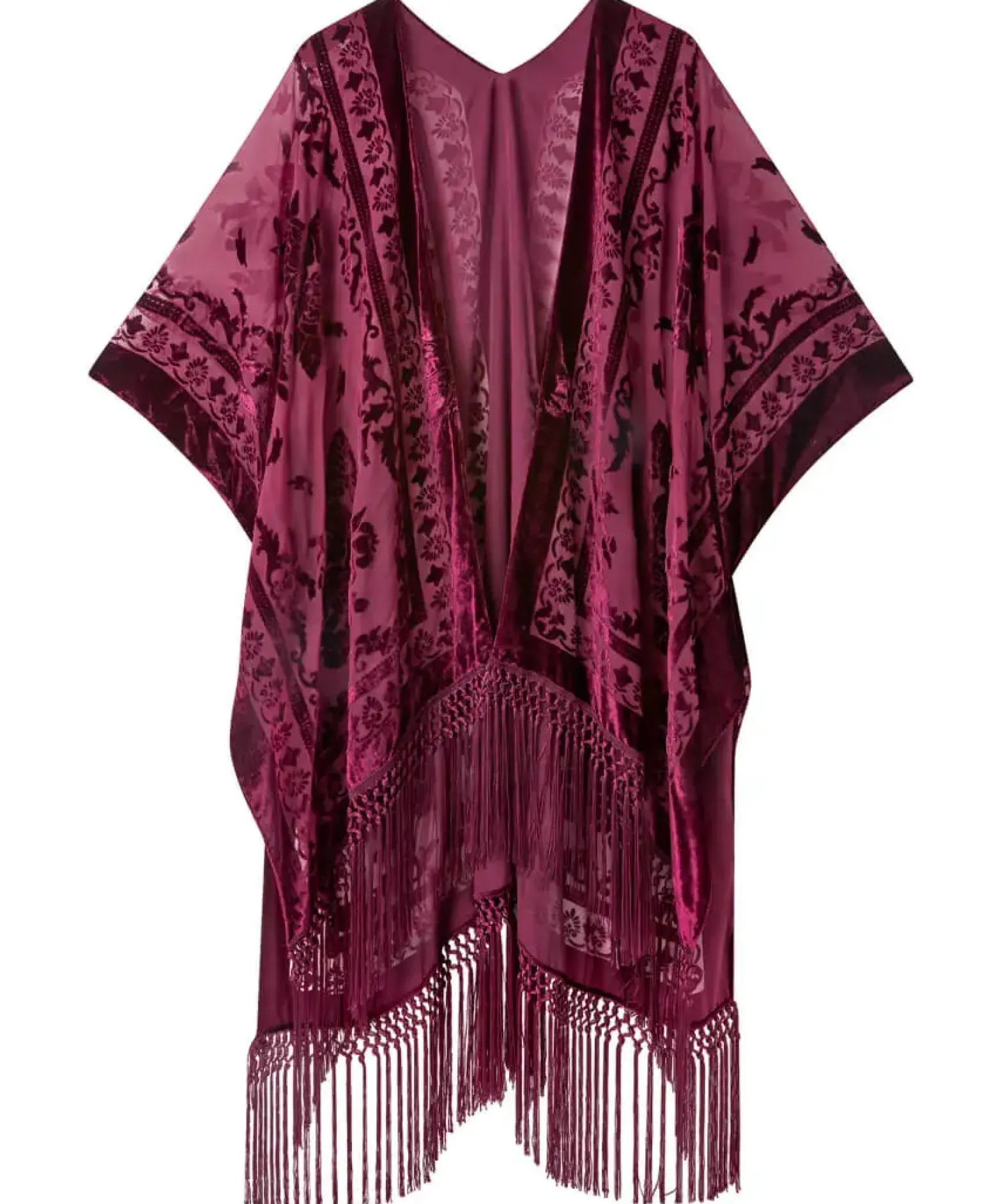 Evening Song Devore Kimono