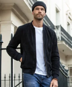Exquisite Premium Suede Bomber