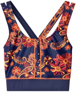 Fancy Floral Yoga Top