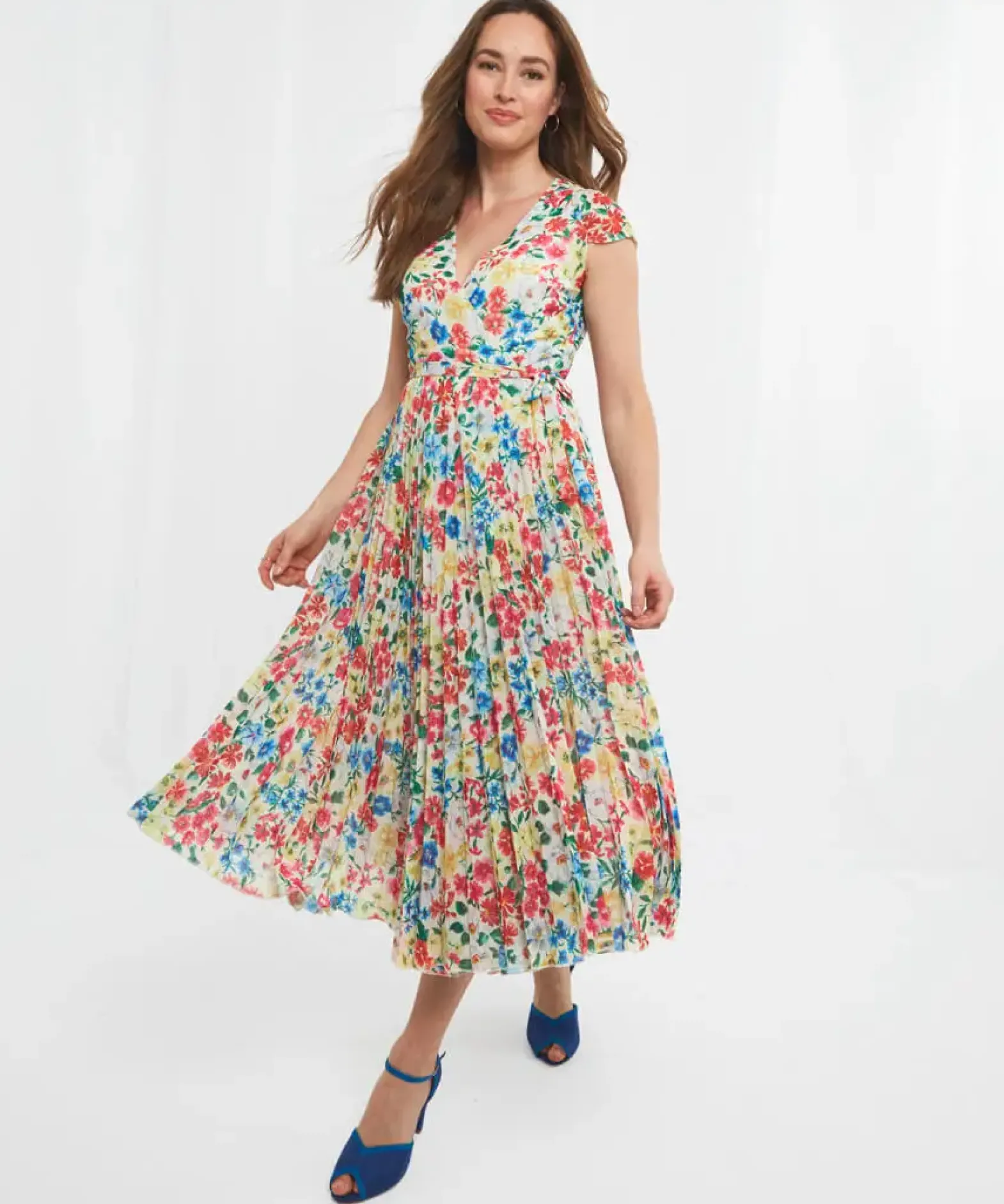 Finest Floral Occasion Dress