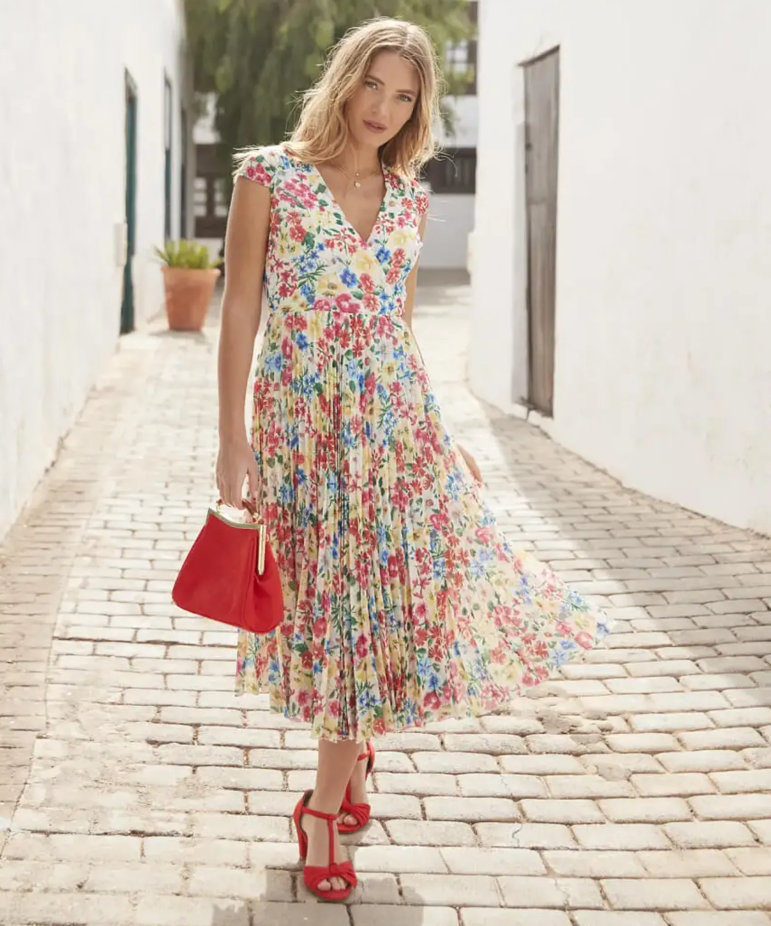 Finest Floral Occasion Dress