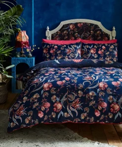 Flamboyant Florals Reversible Bed Set