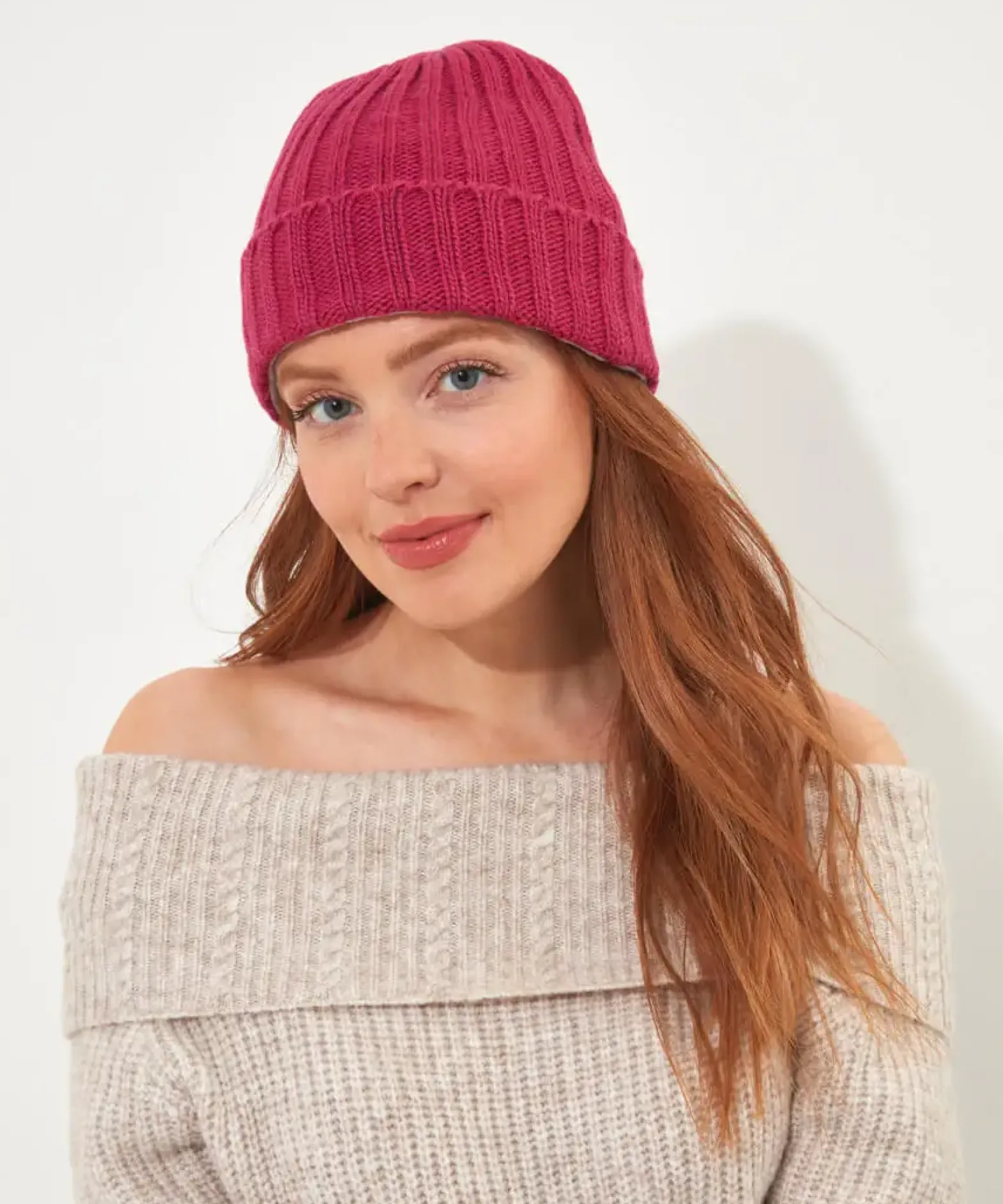 Fleece Lined Wool Beanie