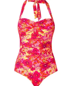Floral Festival Retro Swimsuit