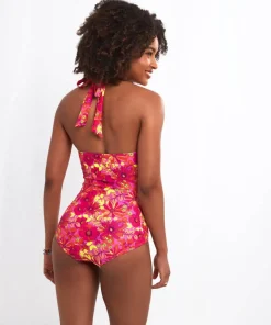 Floral Festival Retro Swimsuit