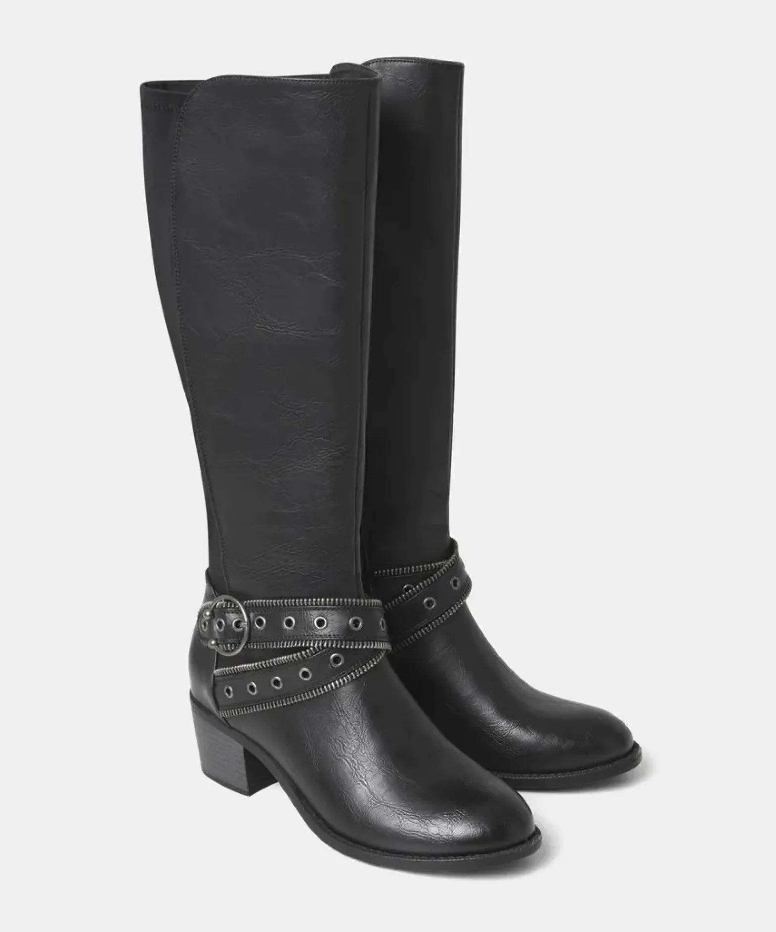 Free Rebel Zip Detail Boots