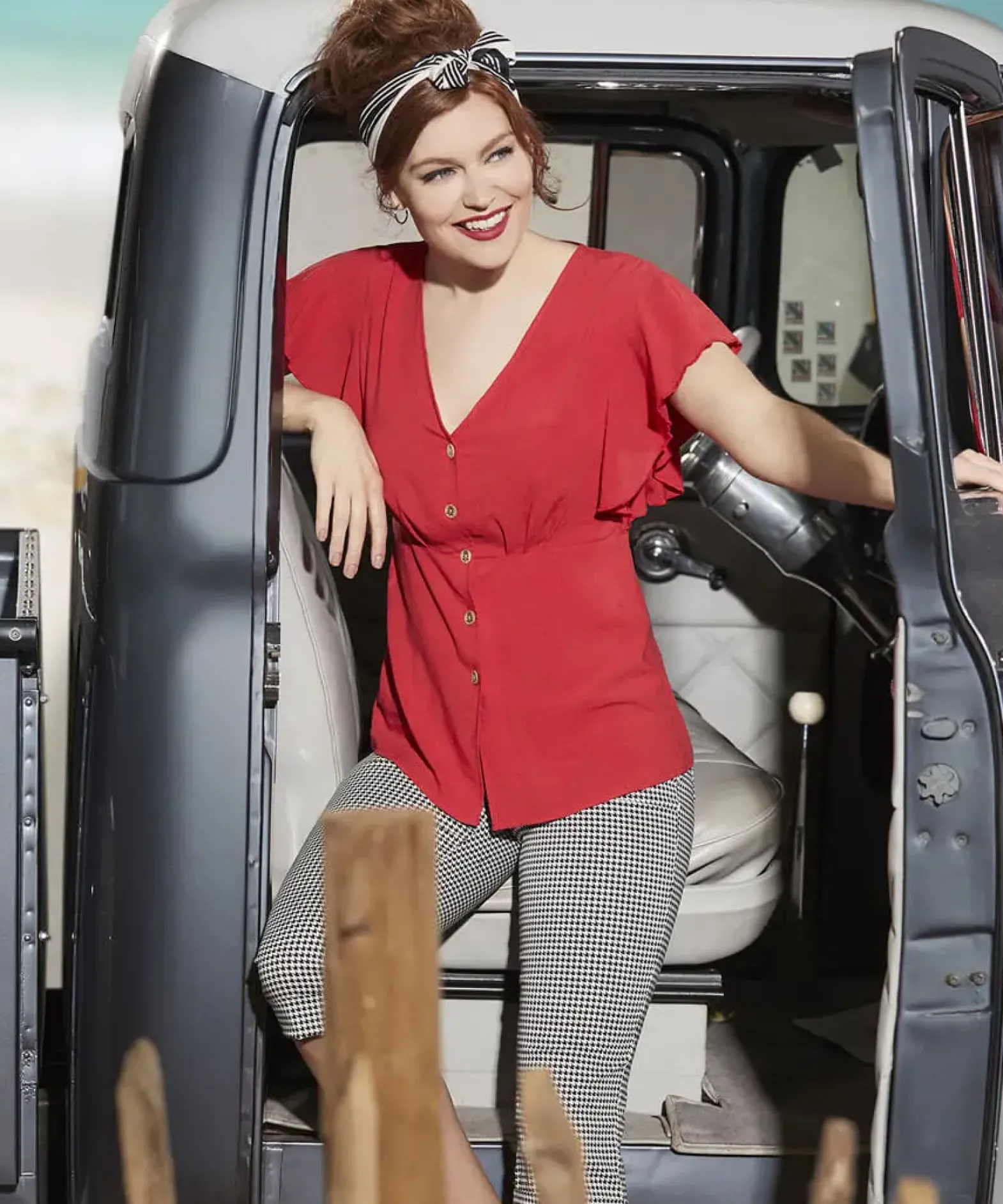 Frill Sleeve Blouse