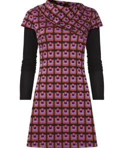 Funky Jacquard Layered Top