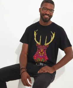Geo Stag Tee