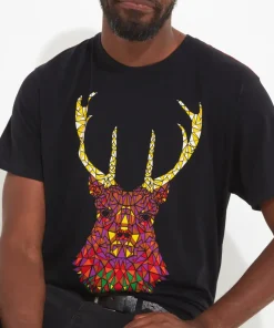 Geo Stag Tee