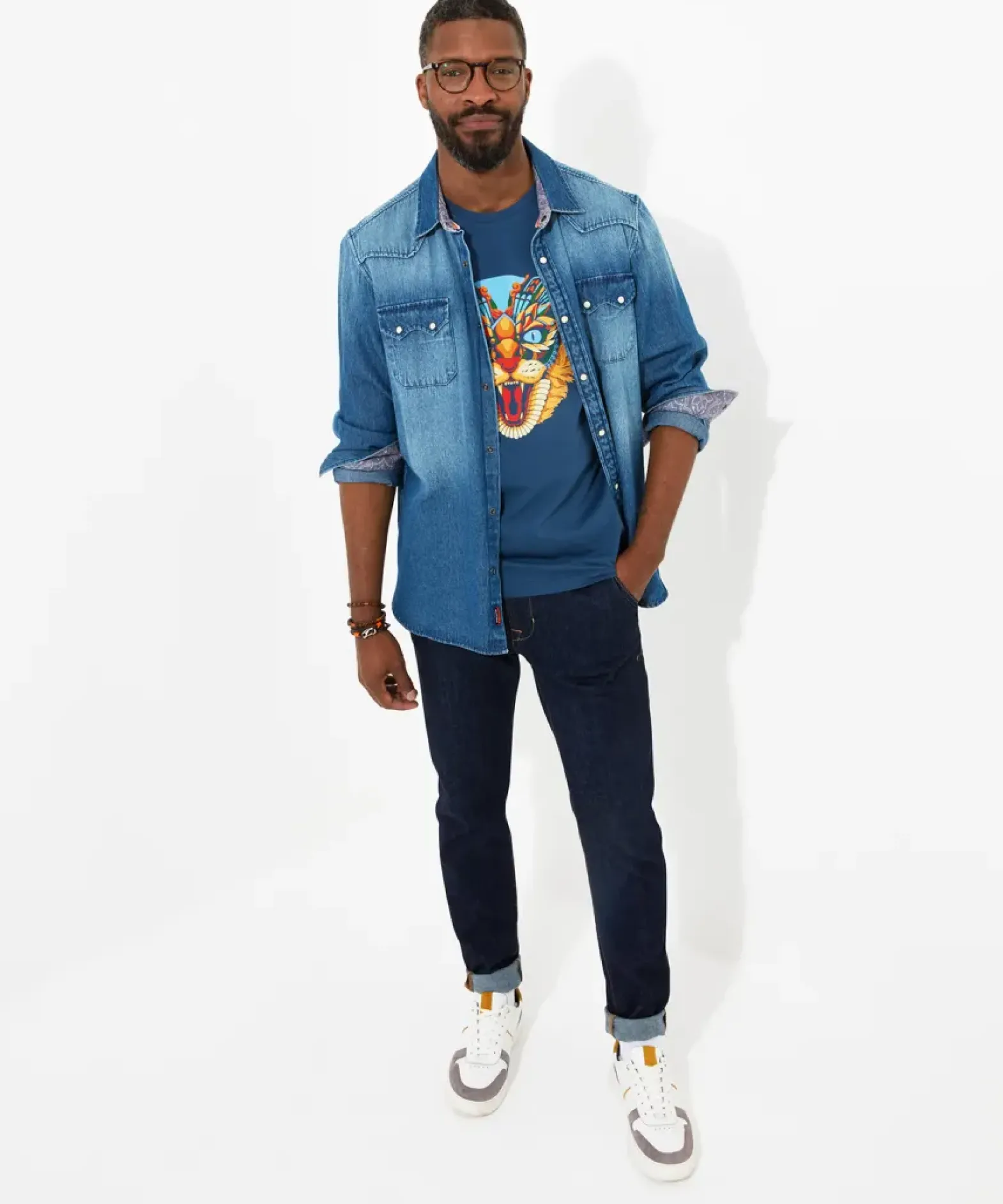 Geo Wildcat Tee
