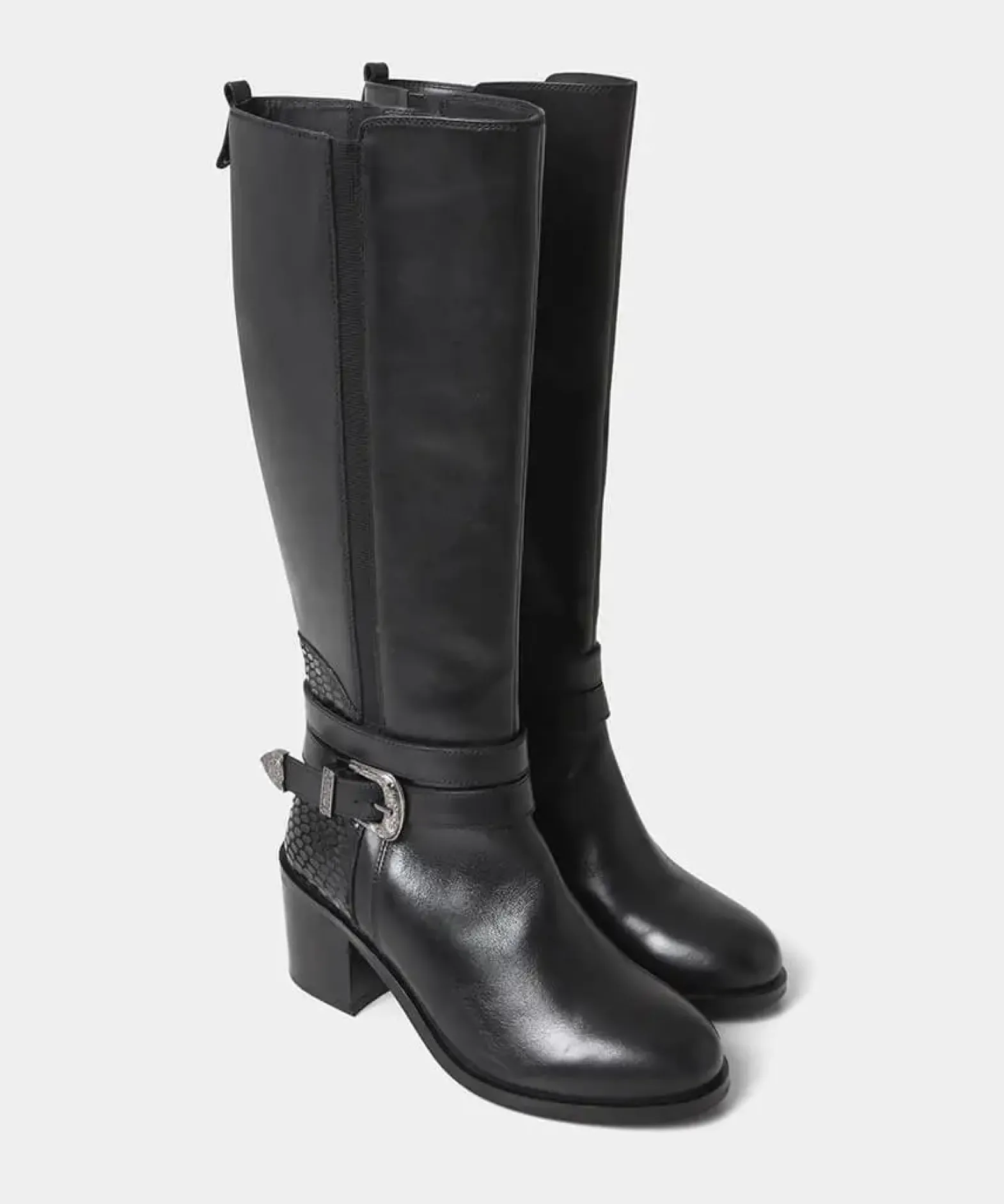 Gigi Premium Leather Rider Boots