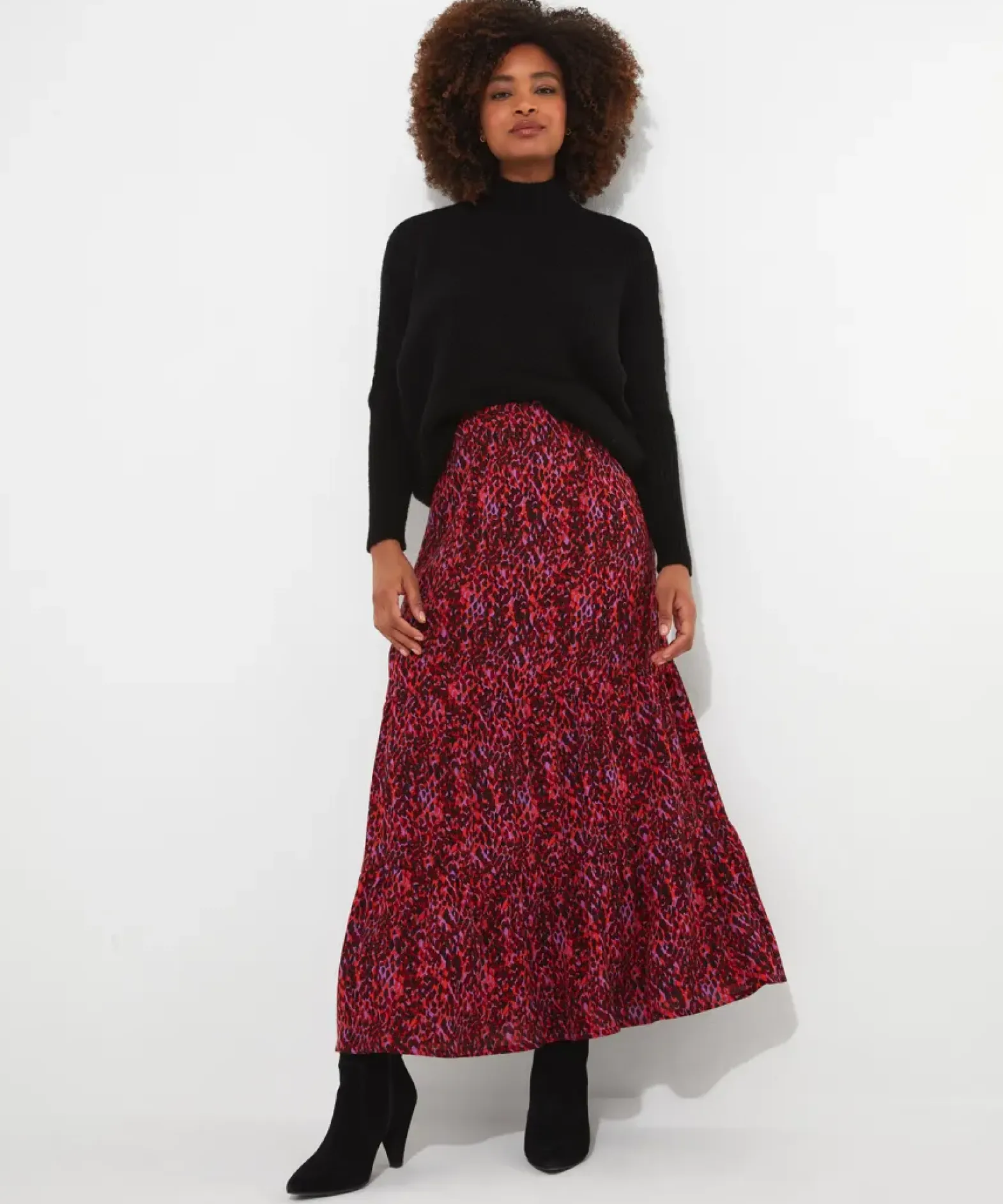 Intelligent Animal Tiered Skirt